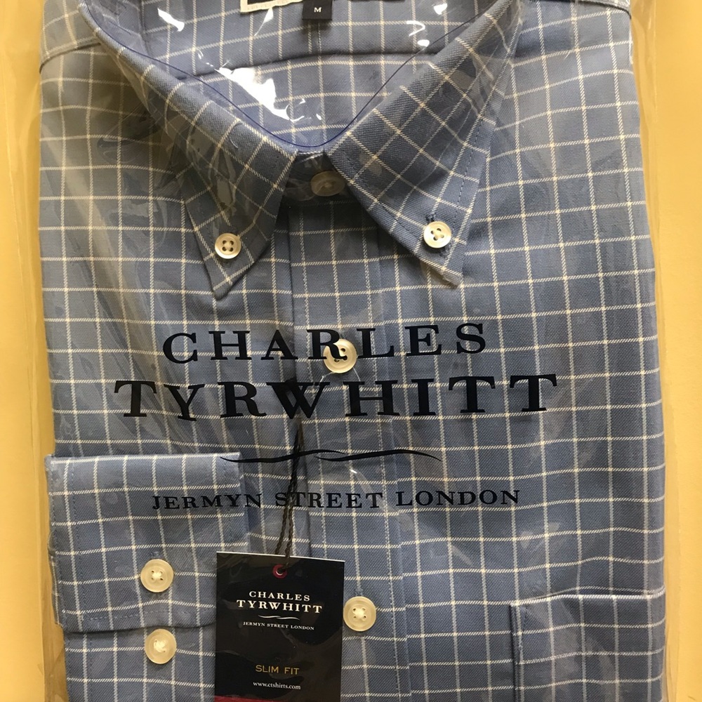 CHARLES TYRWHITT BUTTON DOWN SHIRT.